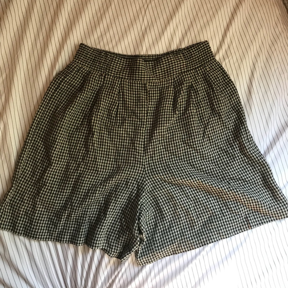 Vintage checkered shorts